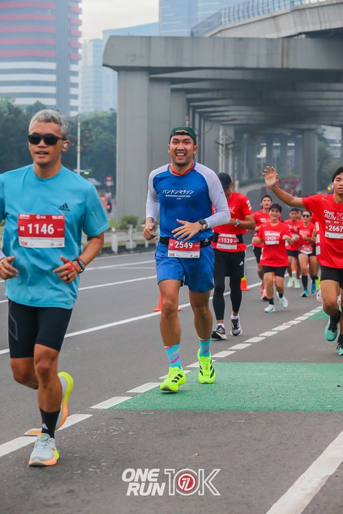 Race photo from ONE RUN 10K 2025