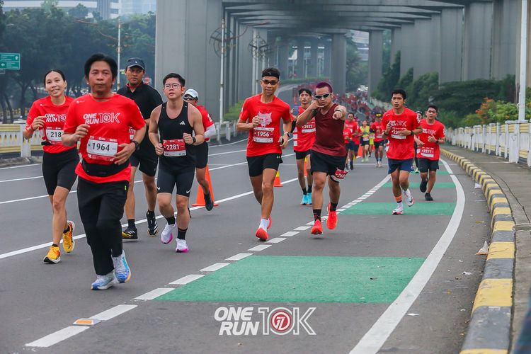 Race photo from ONE RUN 10K 2025