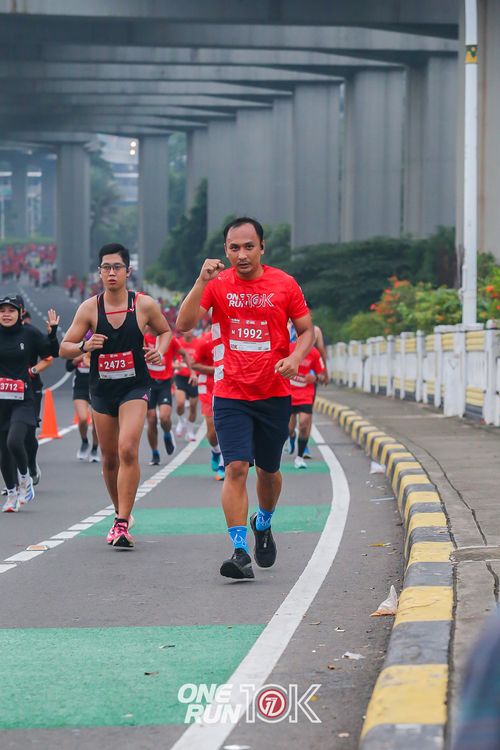 Race photo from ONE RUN 10K 2025