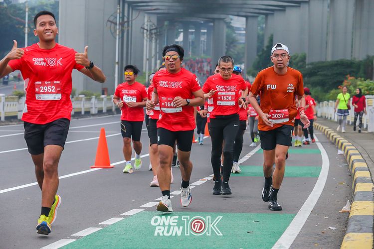 Race photo from ONE RUN 10K 2025