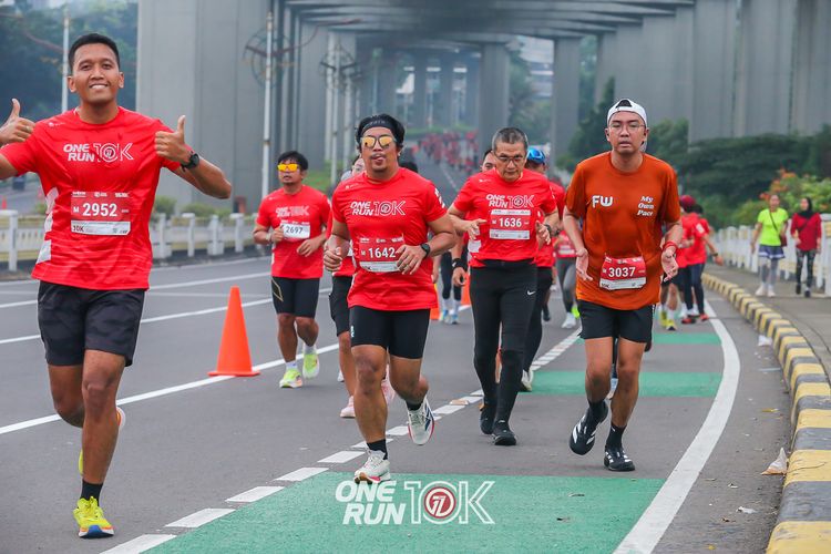 Race photo from ONE RUN 10K 2025