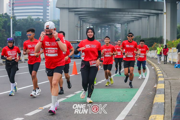 Race photo from ONE RUN 10K 2025
