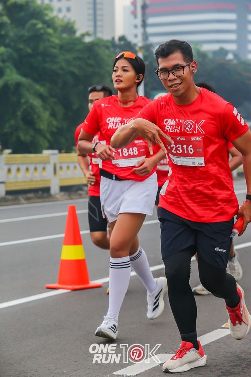 Race photo from ONE RUN 10K 2025