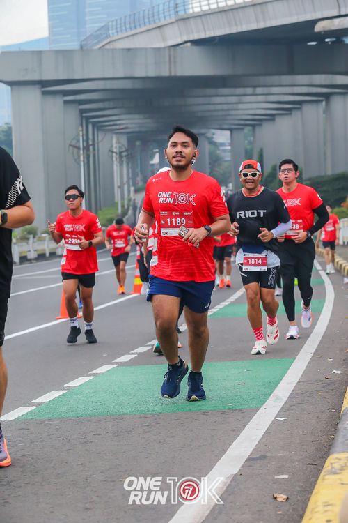 Race photo from ONE RUN 10K 2025