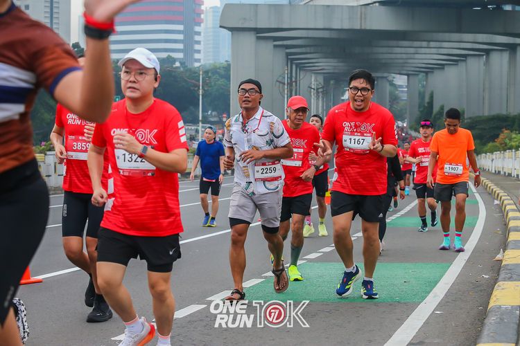 Race photo from ONE RUN 10K 2025