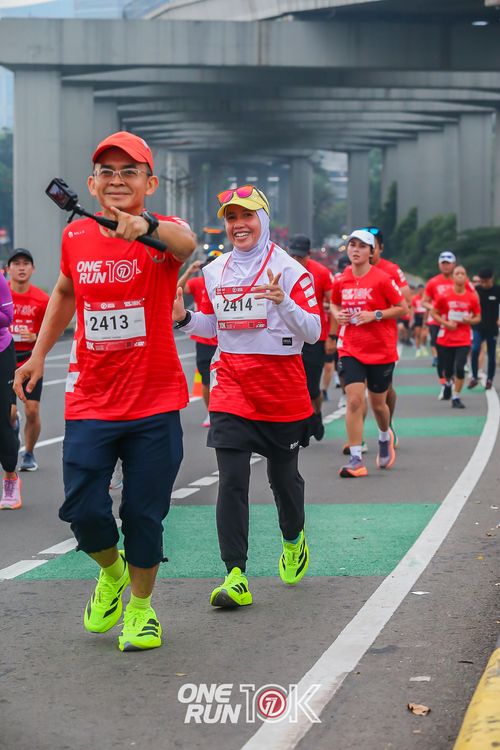 Race photo from ONE RUN 10K 2025