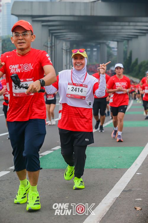 Race photo from ONE RUN 10K 2025