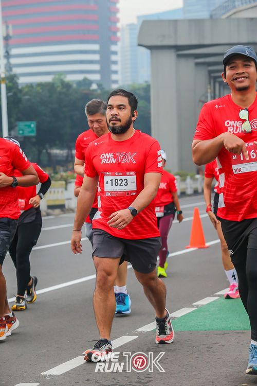 Race photo from ONE RUN 10K 2025