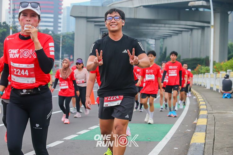 Race photo from ONE RUN 10K 2025
