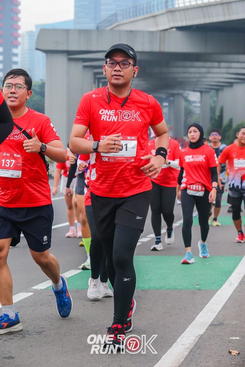 Race photo from ONE RUN 10K 2025