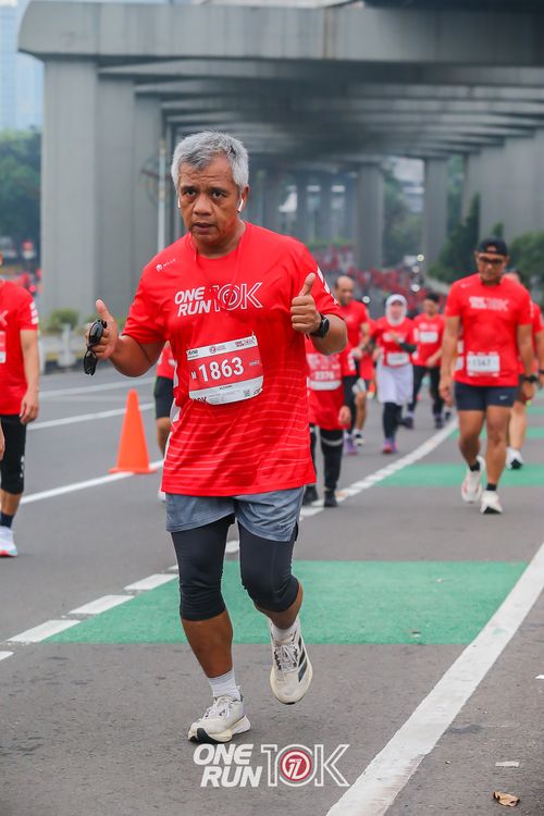 Race photo from ONE RUN 10K 2025