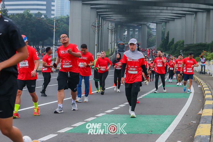 Race photo from ONE RUN 10K 2025