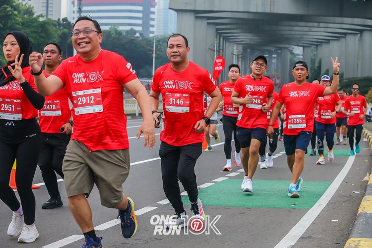 Race photo from ONE RUN 10K 2025