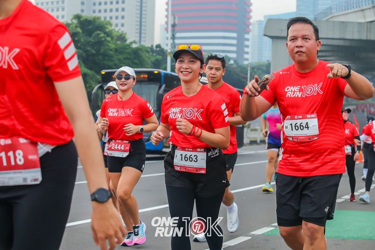 Race photo from ONE RUN 10K 2025
