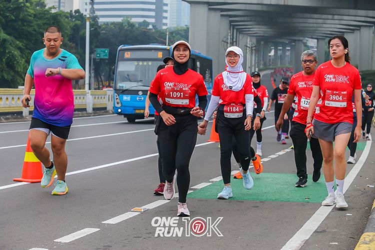Race photo from ONE RUN 10K 2025