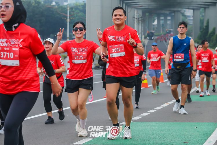 Race photo from ONE RUN 10K 2025