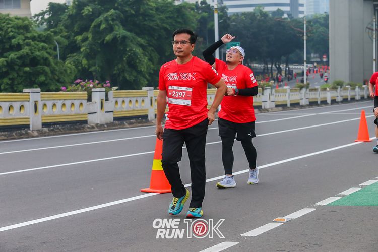 Race photo from ONE RUN 10K 2025