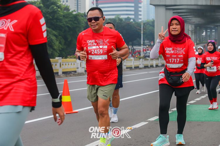 Race photo from ONE RUN 10K 2025