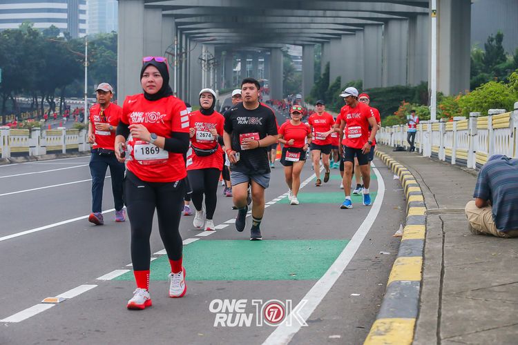 Race photo from ONE RUN 10K 2025