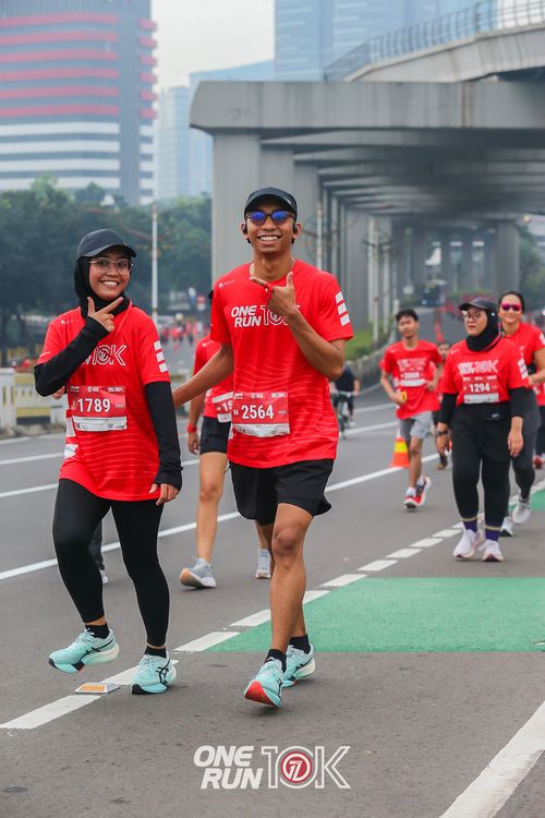 Race photo from ONE RUN 10K 2025