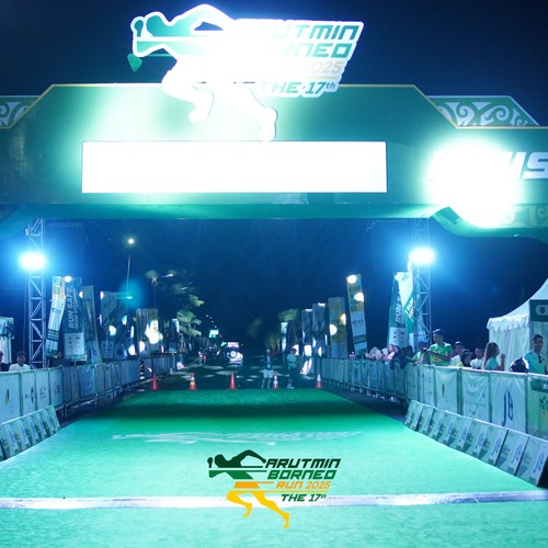 Race photo from ARUTMIN BORNEO RUN 2025