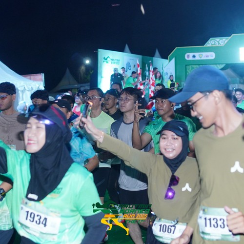 Race photo from ARUTMIN BORNEO RUN 2025