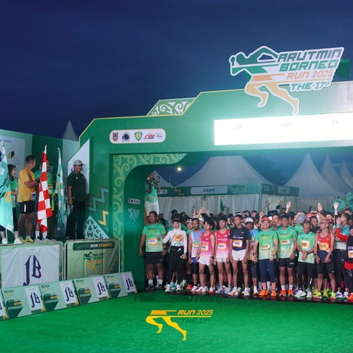 Race photo from ARUTMIN BORNEO RUN 2025