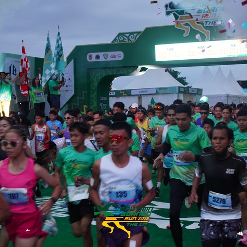 Race photo from ARUTMIN BORNEO RUN 2025