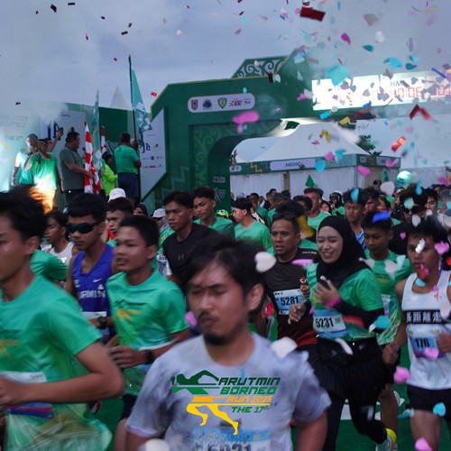 Race photo from ARUTMIN BORNEO RUN 2025