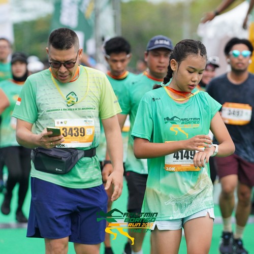 Race photo from ARUTMIN BORNEO RUN 2025
