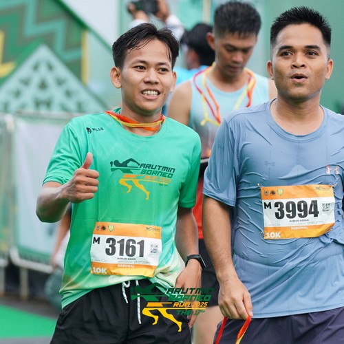 Race photo from ARUTMIN BORNEO RUN 2025