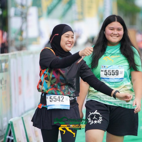 Race photo from ARUTMIN BORNEO RUN 2025