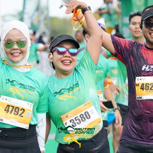 Race photo from ARUTMIN BORNEO RUN 2025