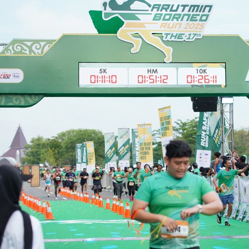 Race photo from ARUTMIN BORNEO RUN 2025