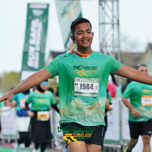 Race photo from ARUTMIN BORNEO RUN 2025