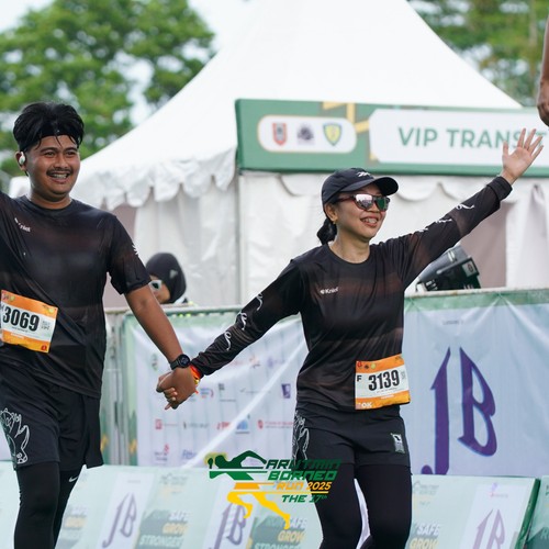 Race photo from ARUTMIN BORNEO RUN 2025
