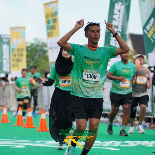 Race photo from ARUTMIN BORNEO RUN 2025