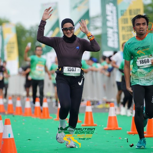 Race photo from ARUTMIN BORNEO RUN 2025