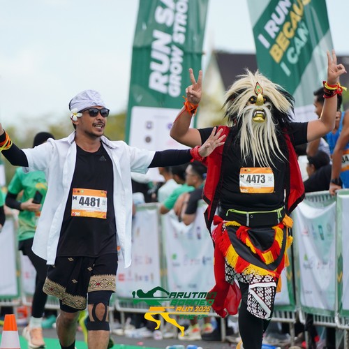 Race photo from ARUTMIN BORNEO RUN 2025