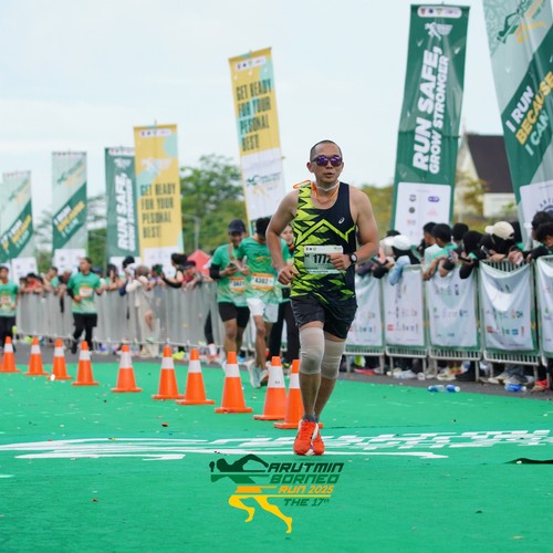 Race photo from ARUTMIN BORNEO RUN 2025