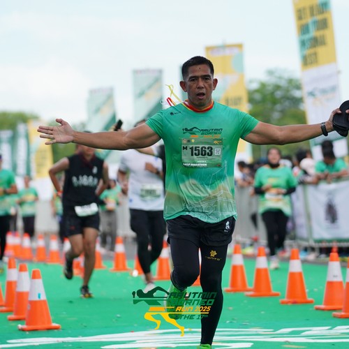 Race photo from ARUTMIN BORNEO RUN 2025