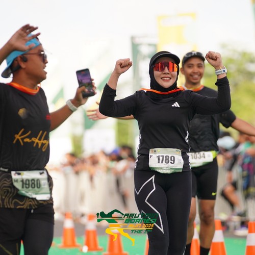 Race photo from ARUTMIN BORNEO RUN 2025