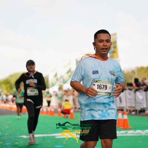 Race photo from ARUTMIN BORNEO RUN 2025