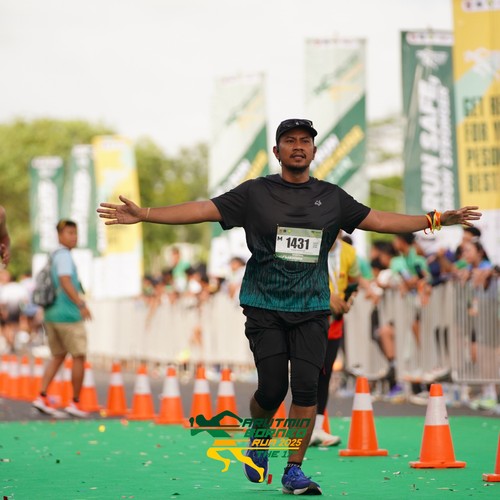Race photo from ARUTMIN BORNEO RUN 2025