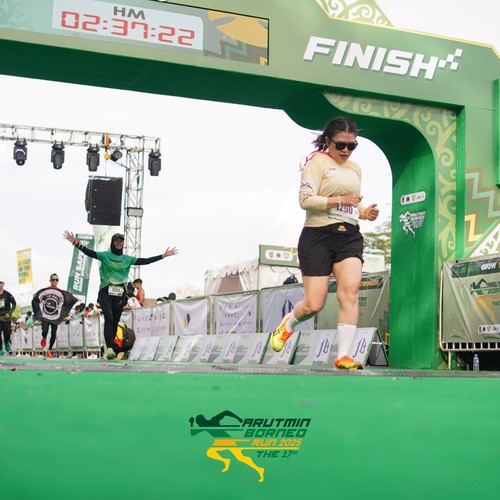 Race photo from ARUTMIN BORNEO RUN 2025
