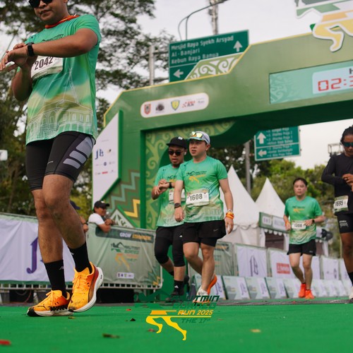 Race photo from ARUTMIN BORNEO RUN 2025