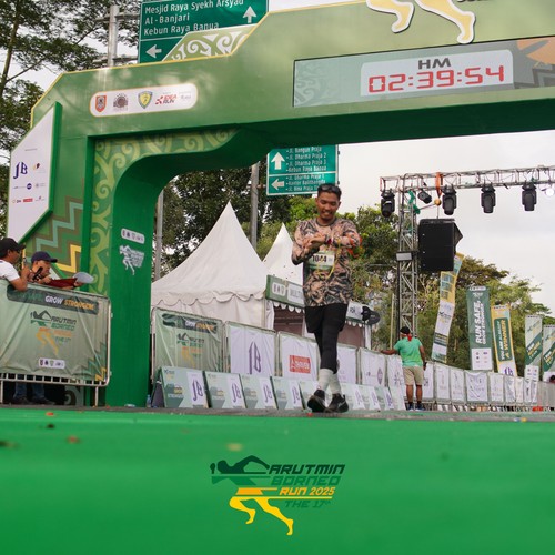 Race photo from ARUTMIN BORNEO RUN 2025