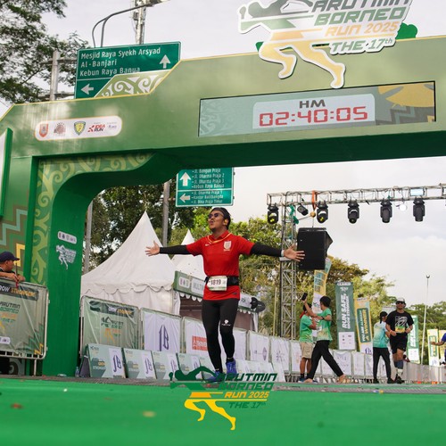 Race photo from ARUTMIN BORNEO RUN 2025