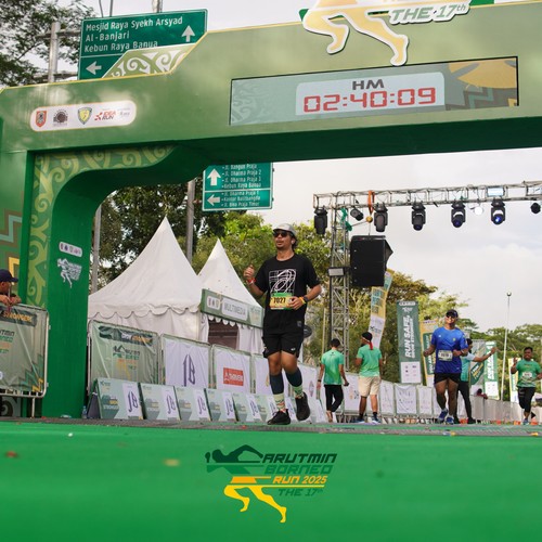 Race photo from ARUTMIN BORNEO RUN 2025