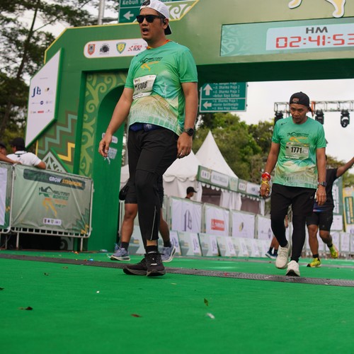 Race photo from ARUTMIN BORNEO RUN 2025